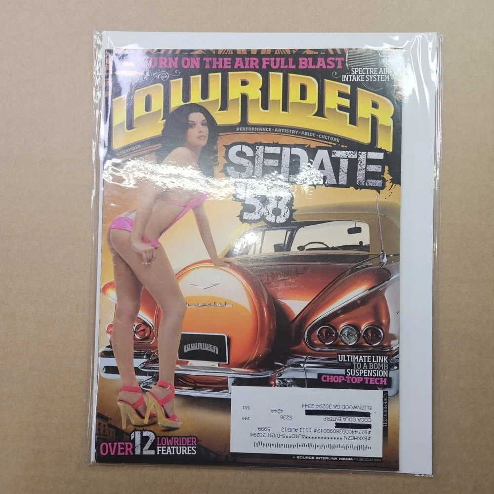 Lot of 4 Lowrider Magazines 2011-2013 35th Anniversary Issue Chevy Cadillac
